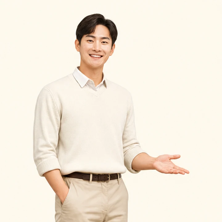 현대 투싼 저신용장기렌트카 상담 신청을 안내하는 담당자
